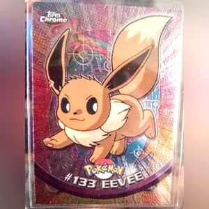 Pokemon 2000 Topps Chrome card